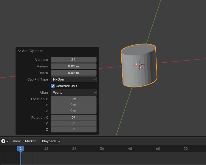 size cylinder